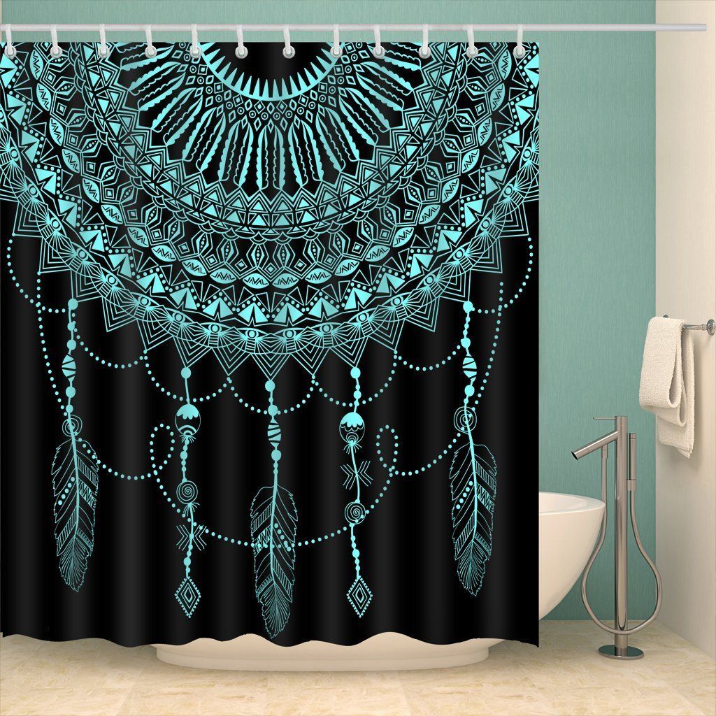 Beautiful Tribal Dream Catcher 3D Printed Shower Curtain Gift Home Decoration