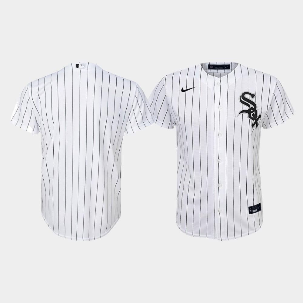 Youth Chicago White Sox White Home Jersey