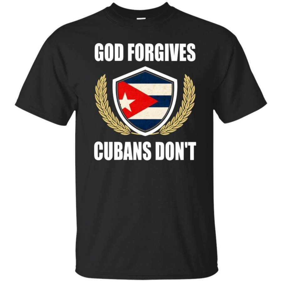 AGR Cuba T-shirt God Forgives Cubans Don’t