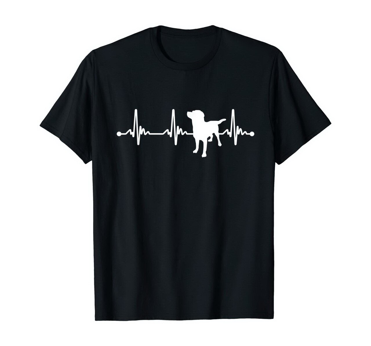 Labrador Retriever Puppy Heartbeat Tshirt  Dog Lover Shirt New