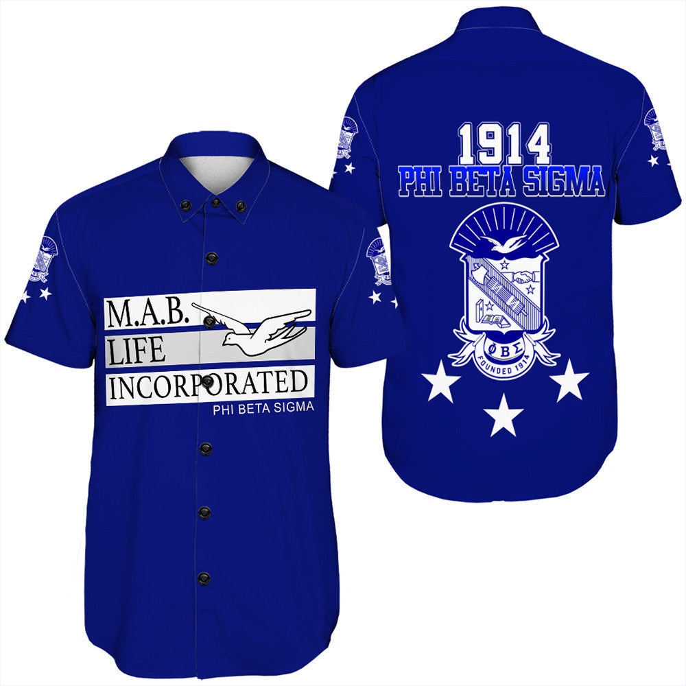 Fraternity Shirt – Phi Beta Sigma Greek Life Short Sleeve Shirt