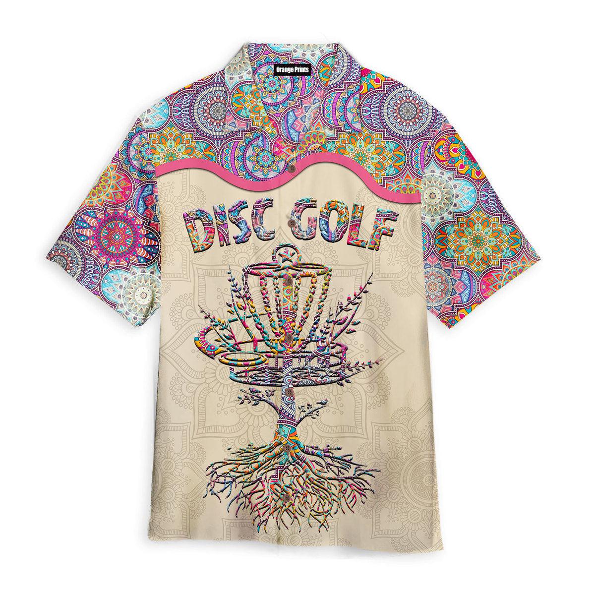 Disc Golf Mandala Hawaii Shirt For Men Women Ha62334