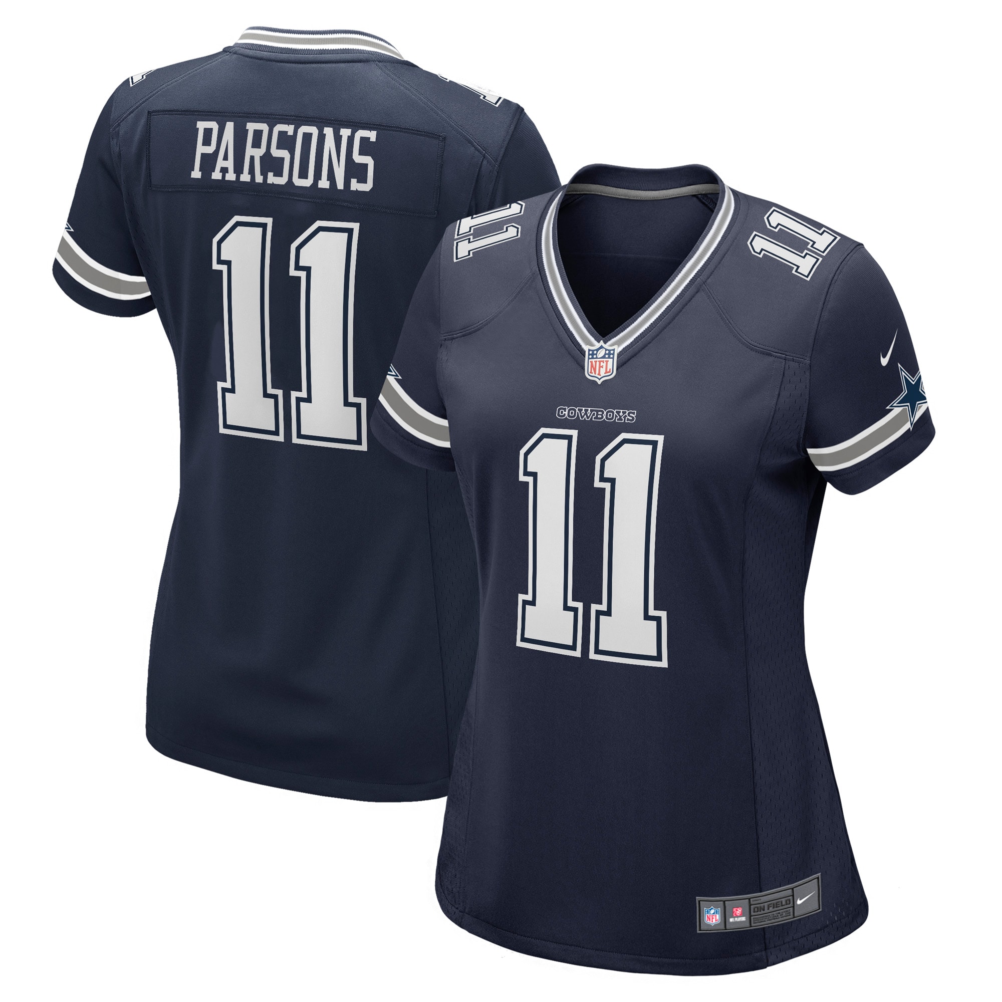 Women’s Dallas Cowboys Micah Parsons Navy Game Jersey