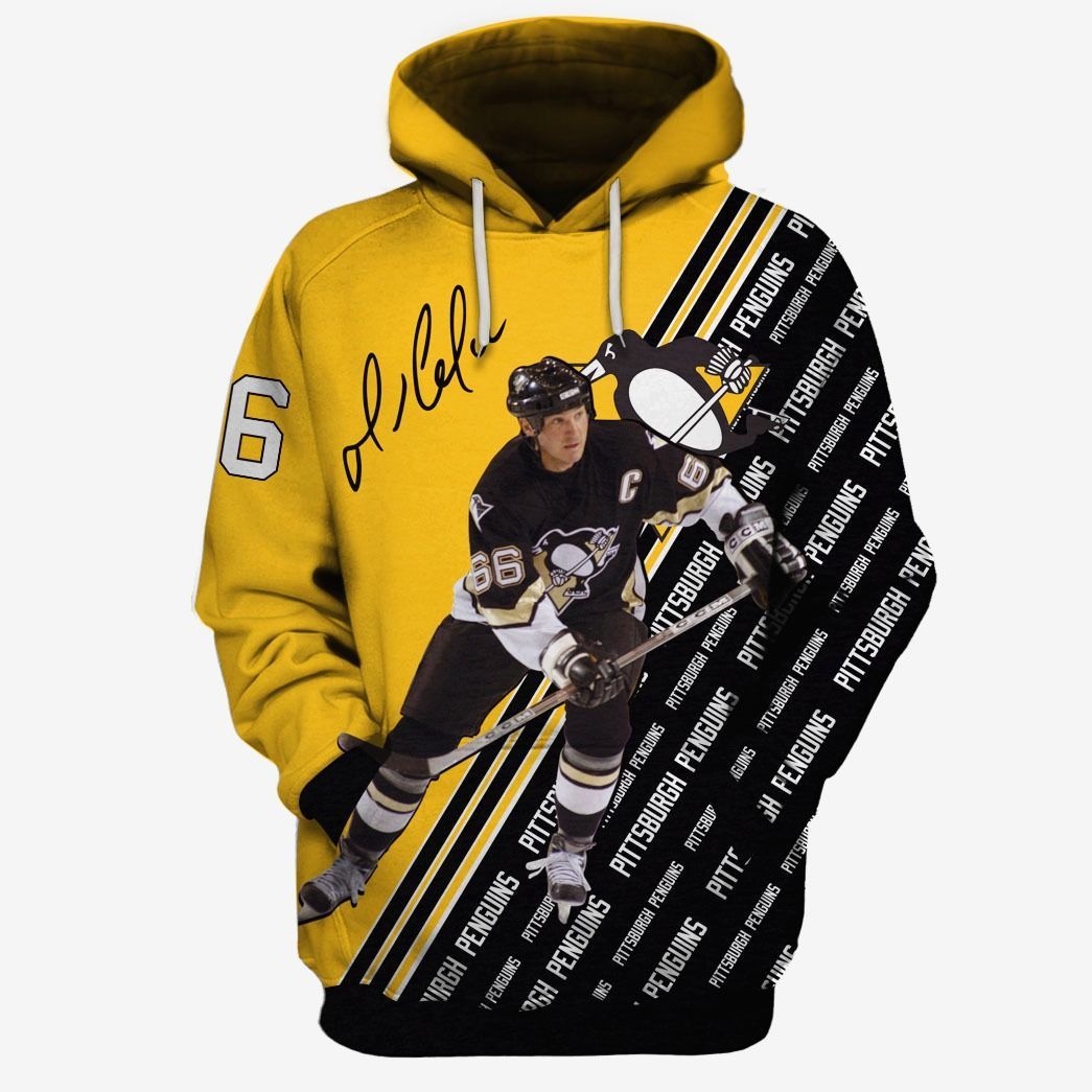 Pittsburgh Penguins 3D Hoodie 02