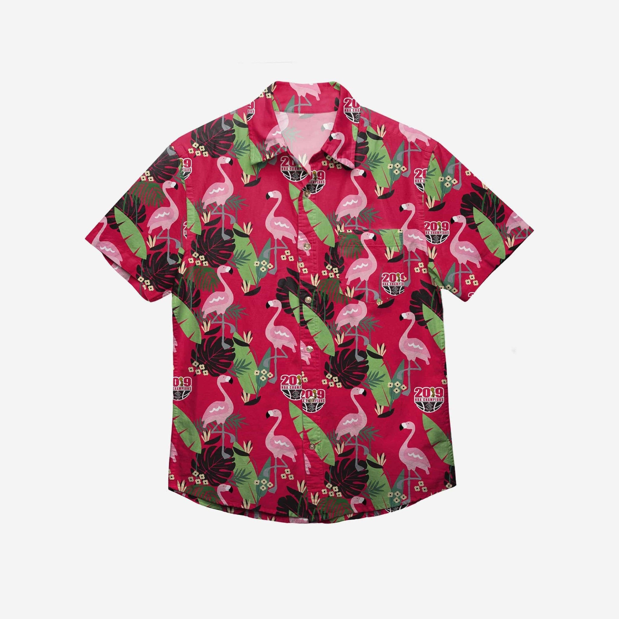 Toronto Raptors 2019 Champions Floral Button Up Hawaii Shirt Ha32230