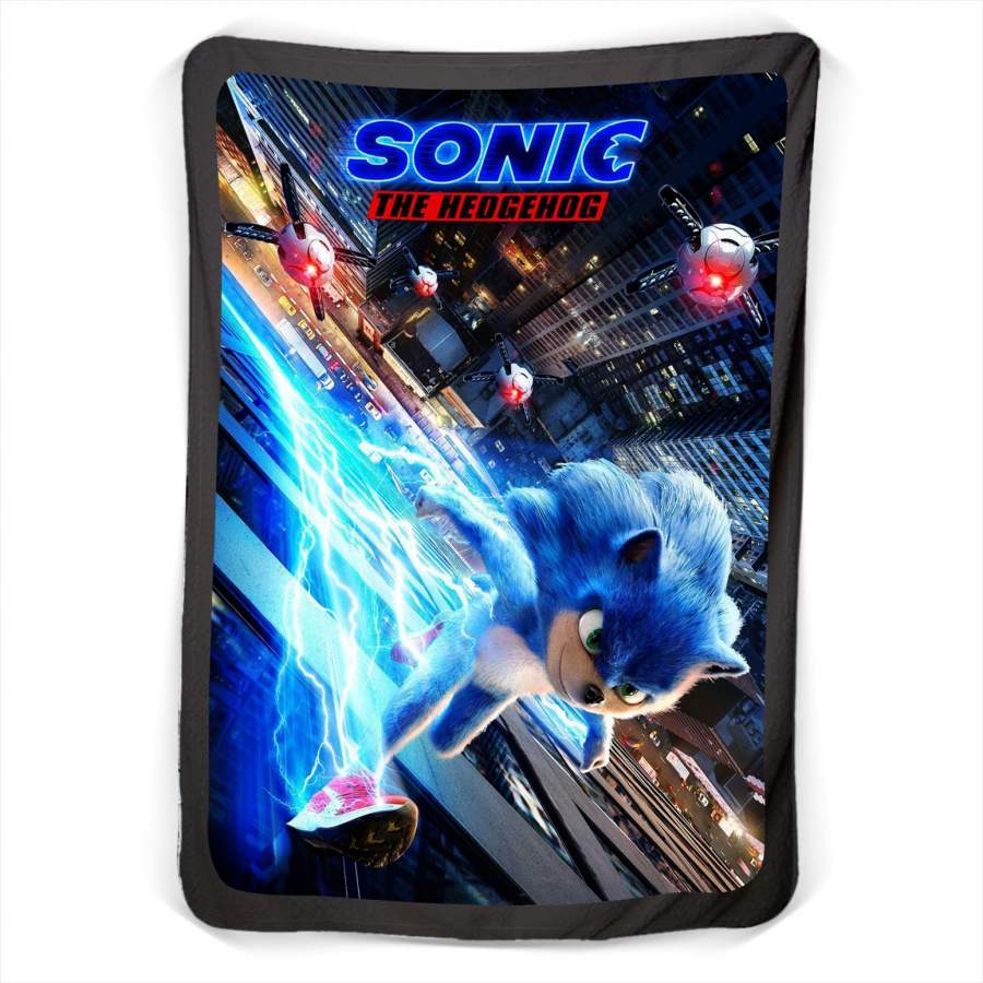 Sonic The Hedgehog Fleece Blanket