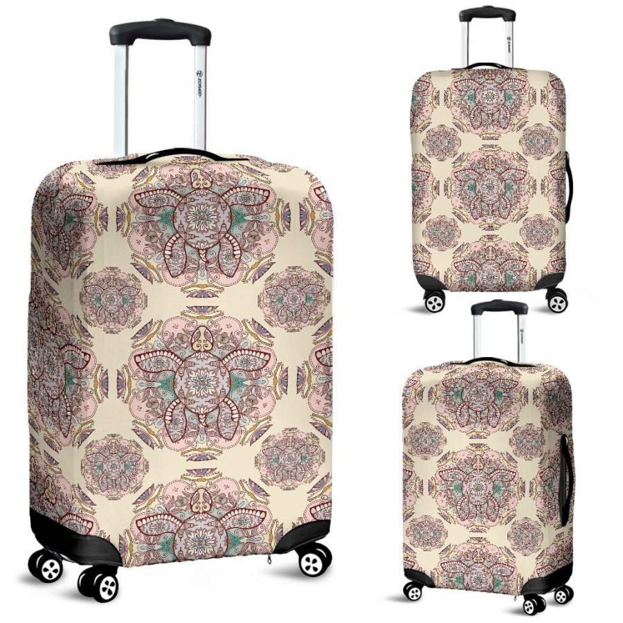 Sea Turtle Hawaii Pattern Print Luggage Cover Protector Ha28833