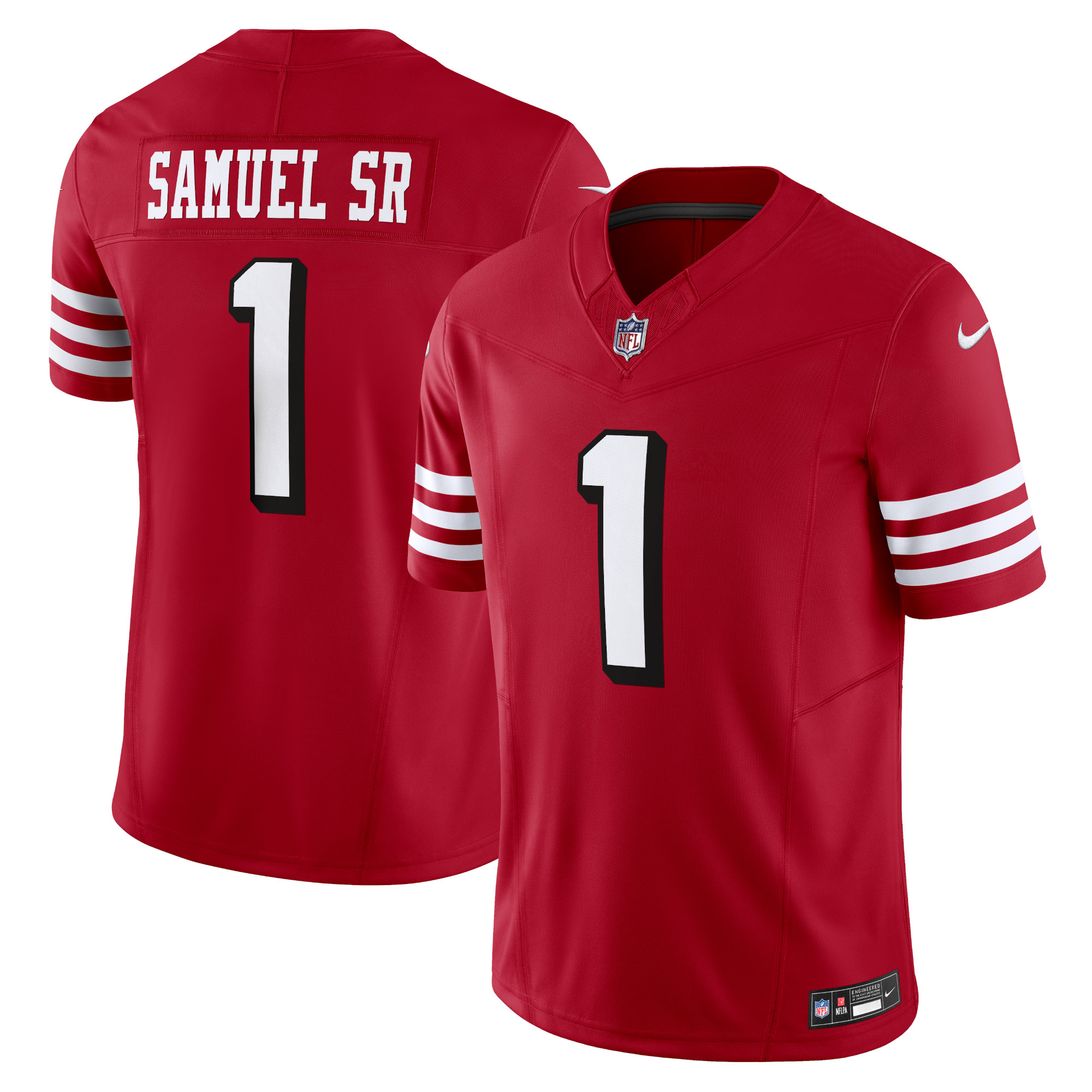 Deebo Samuel Sr San Francisco 49ers Alternate Vapor F.U.S.E. Limited Jersey – Scarlet