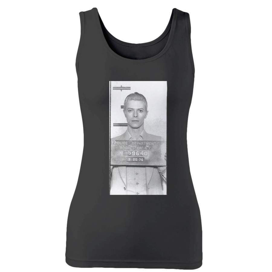 David Bowie Mugshot Woman’s Tank Top