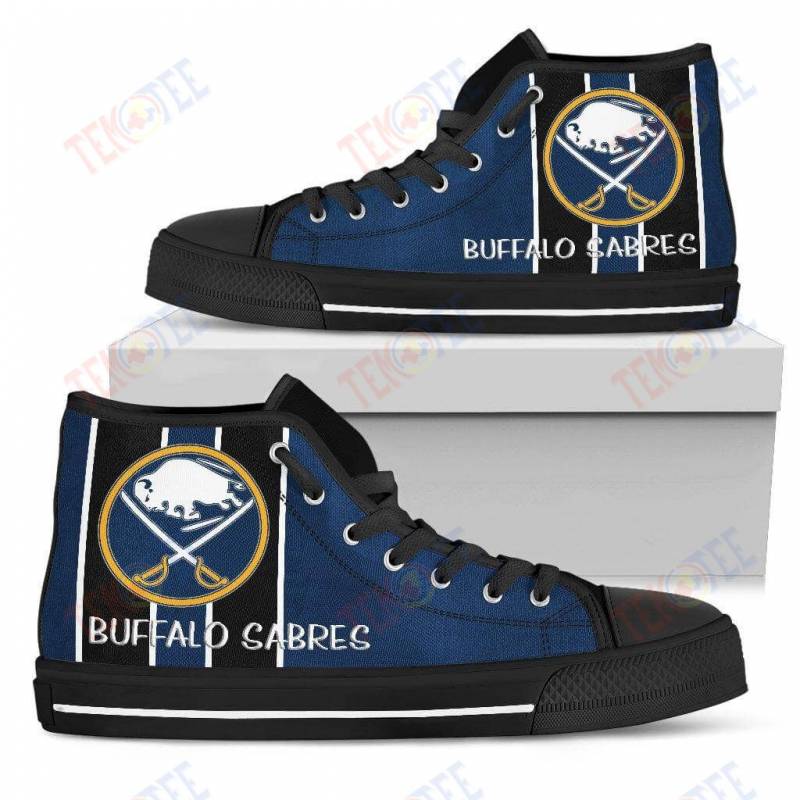 Mens Womens Buffalo Sabres High Top Shoes Steaky Trending Fashion Sporty TMT273