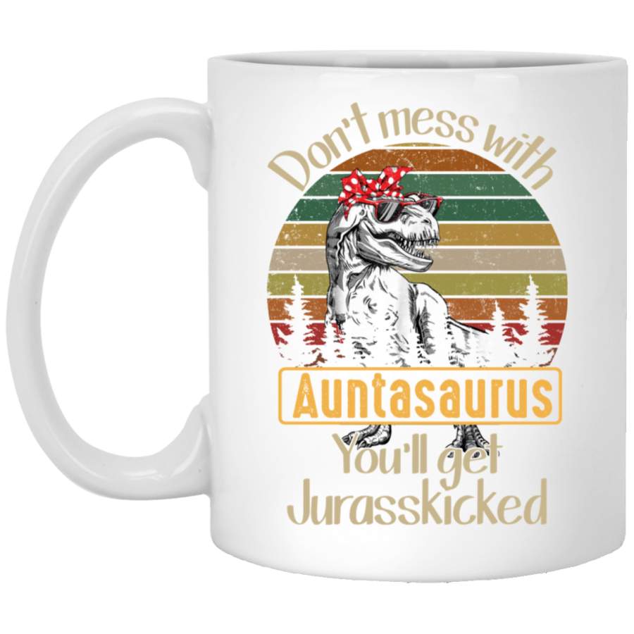 AGR Don’t mess with Auntasaurus mug