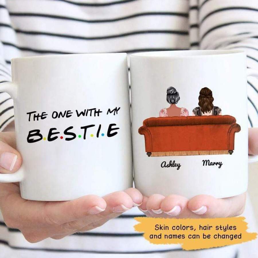 The One With My Bestie Personalized Mug