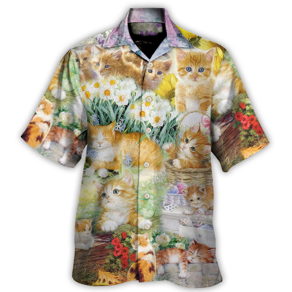 Cat Kitty Lover Art Hawaii Shirt Ha84875