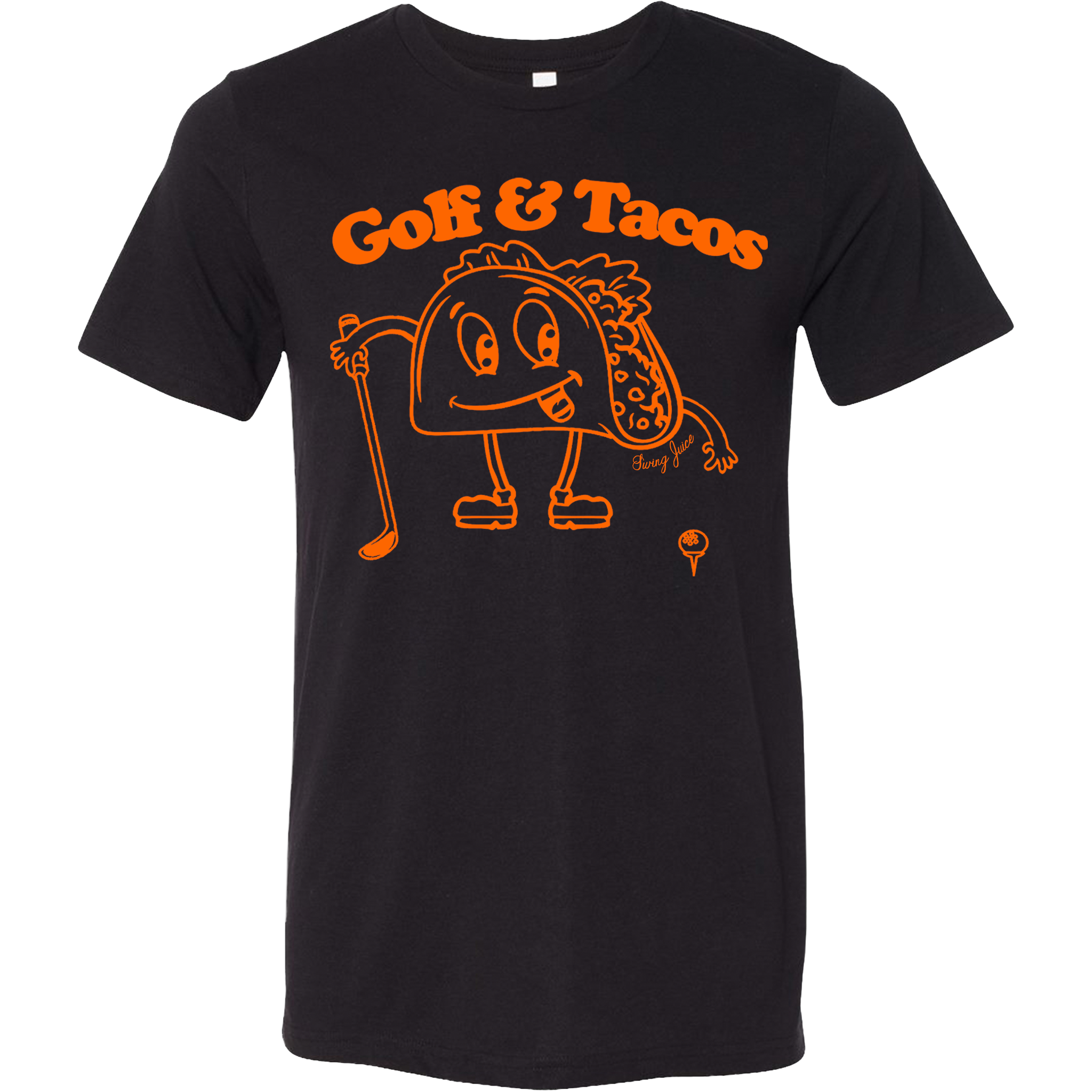 Swingjuice Golf & Tacos Glow In The Dark Unisex Short Sleeve T-Shirt – Limited Edition