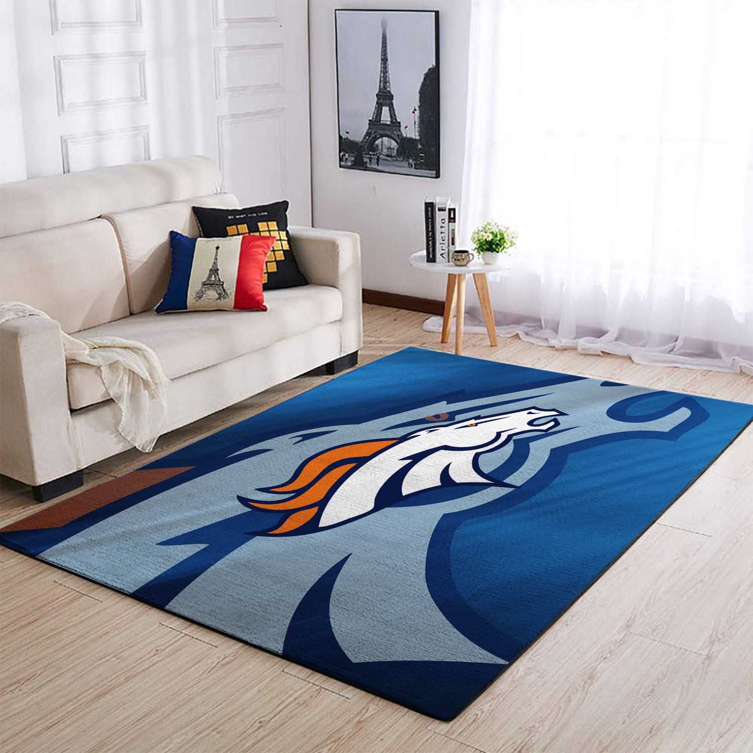 The 20 Rug Denver Broncos Area Rugs Living Room Carpet SDB101201 Christmas Gift Floor Decor