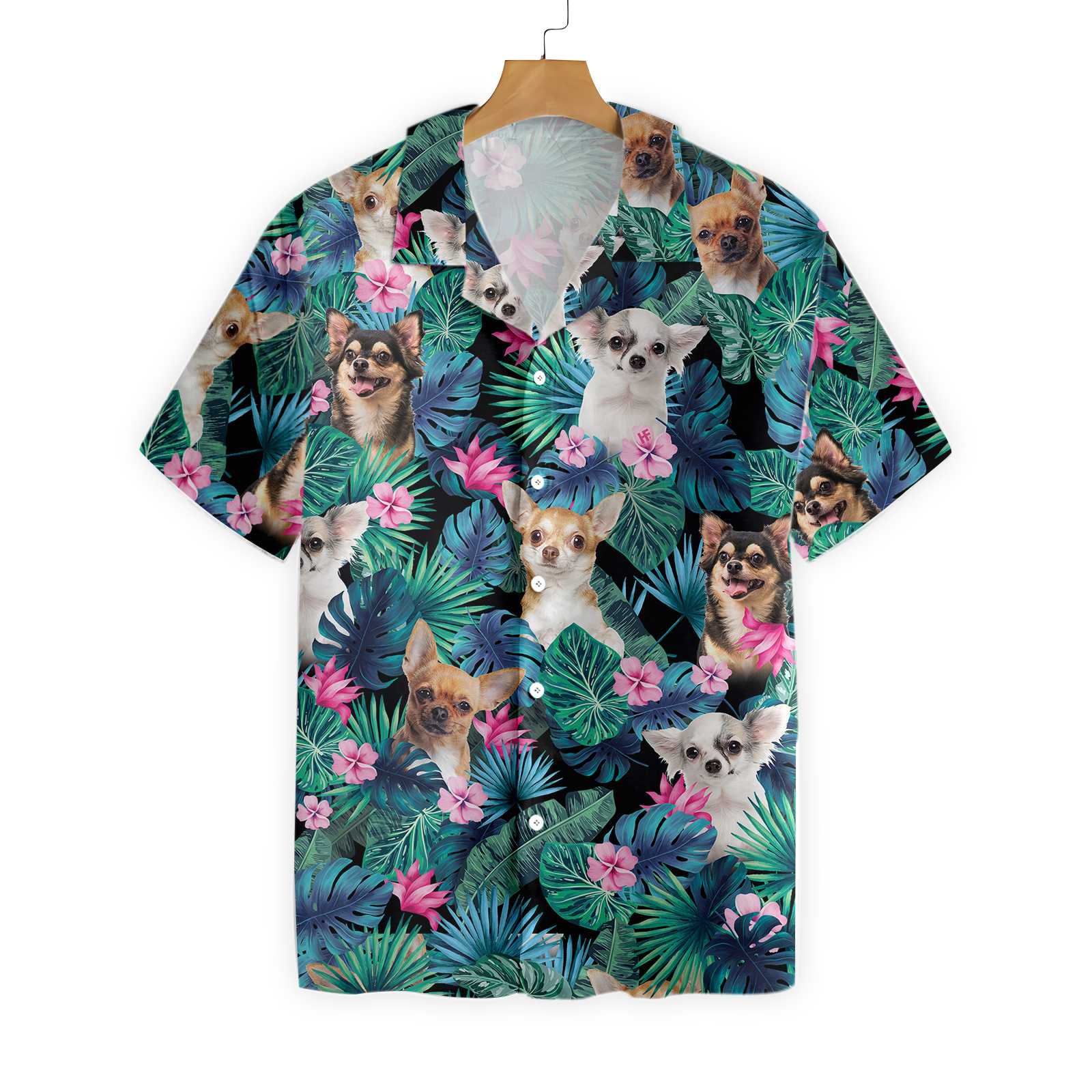 Tropical Chihuahua Dog Hawaii Shirt Ha98216