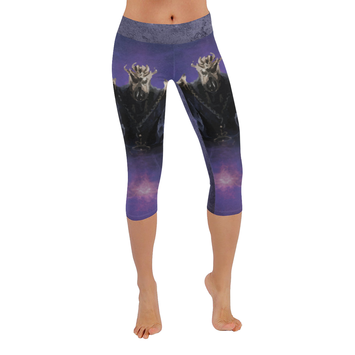 low rise capri leggings