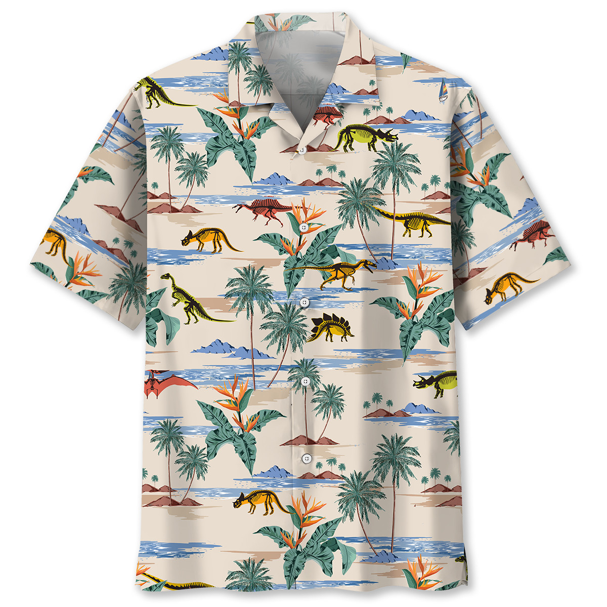 Dinosaurs Hawaii Shirt Ha82781