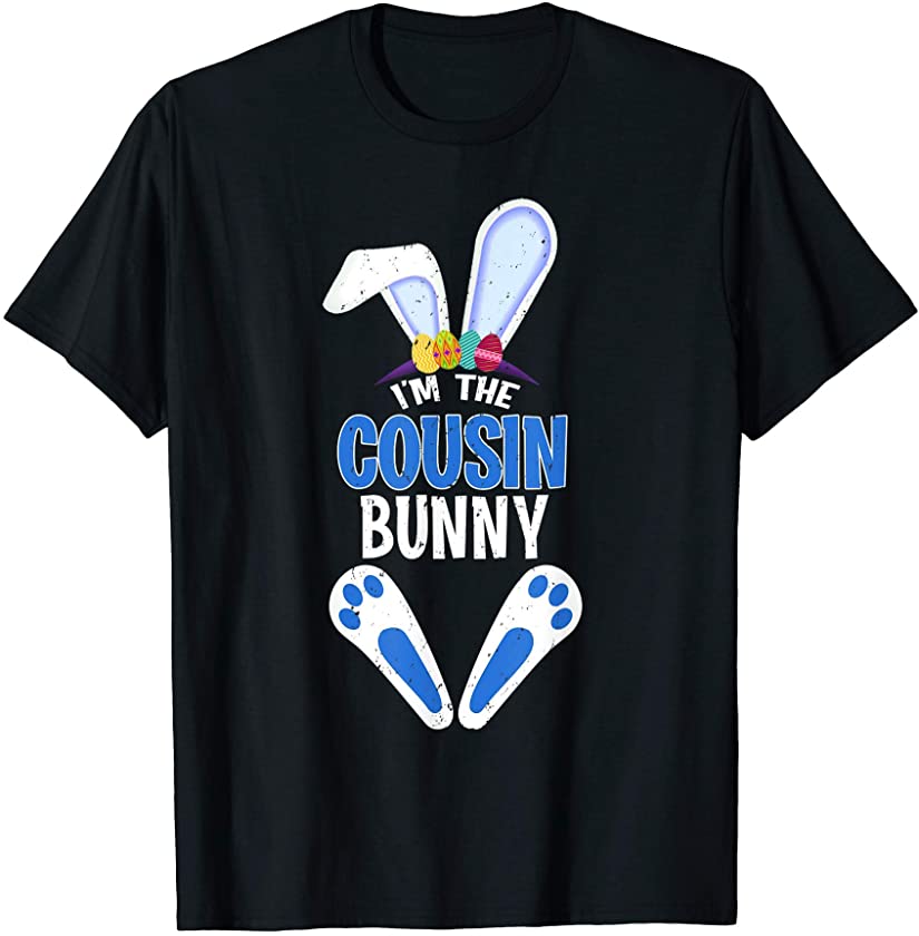 Cute Cousin Bunny Costume Easter Matching Family T-Shirt