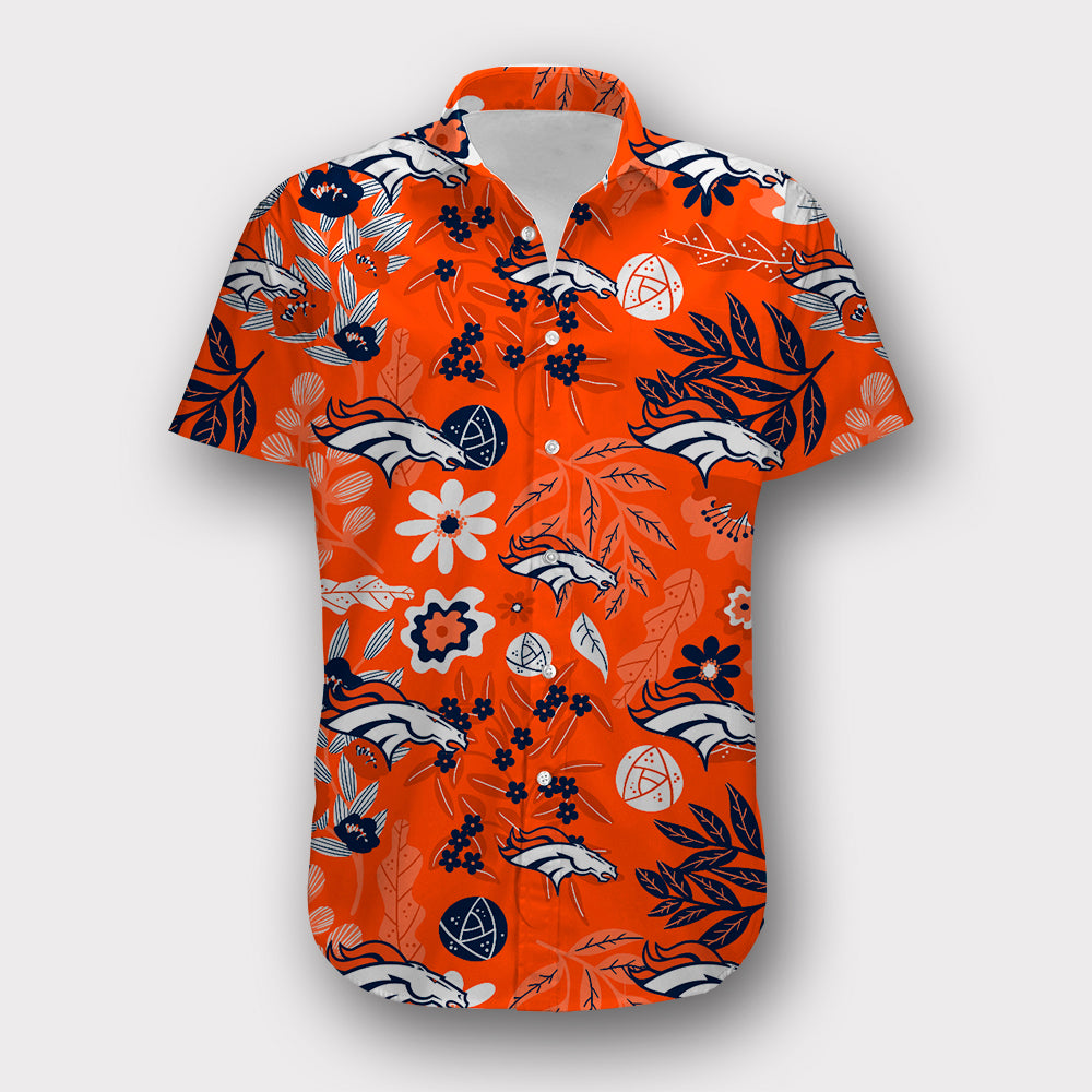 Denver Broncos Aloha Hawaii Shirt Ha68295