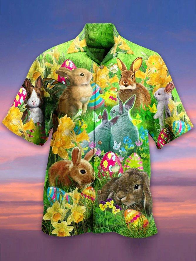 Happy Easter Day Hawaii Shirt Unisex Full Size Adult Colorful Ha57930