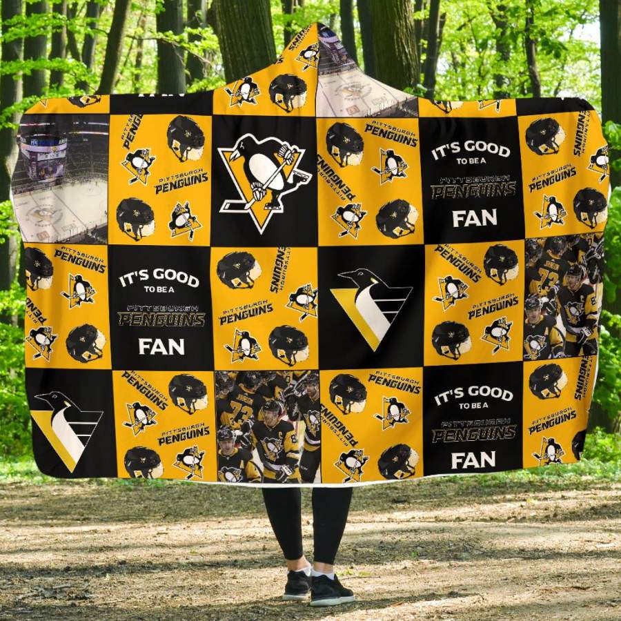 It’s Good To Be A Pittsburgh Penguins Fan Hooded Blanket