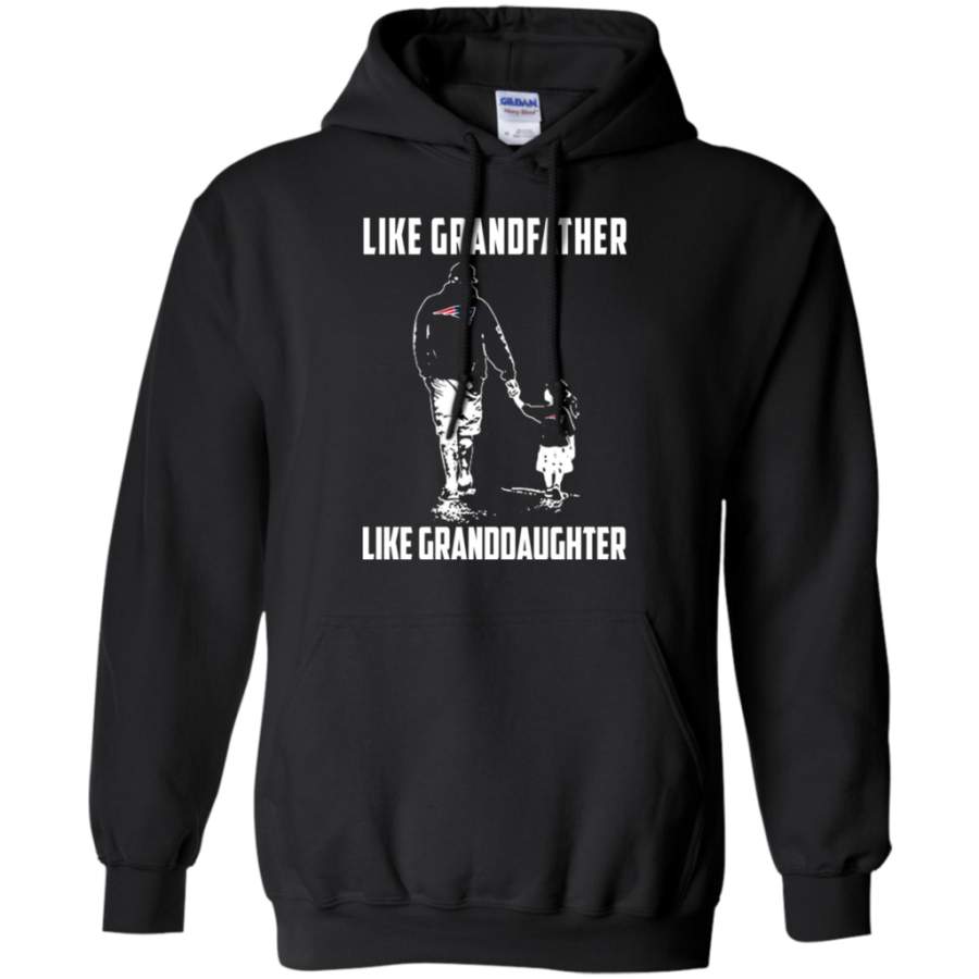 For Fun New England Patriots Like GrandFather Like GrandDaughter t shirt Hoodie