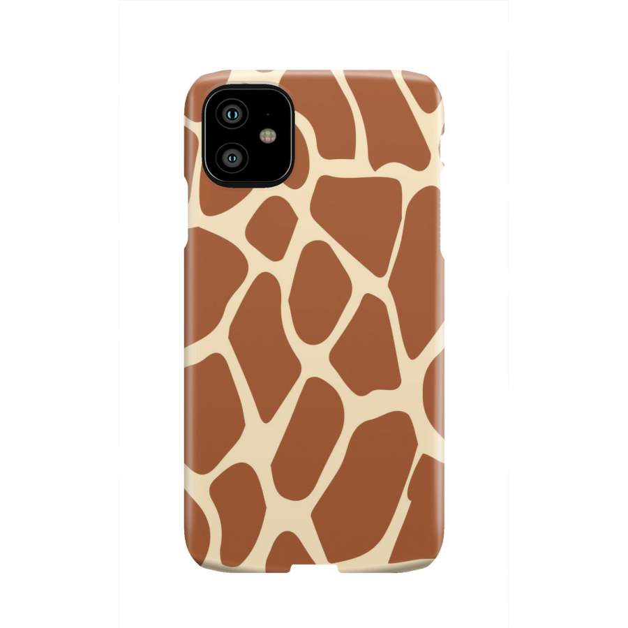 Giraffe Pattern Print Iphone & Android Phone Cases