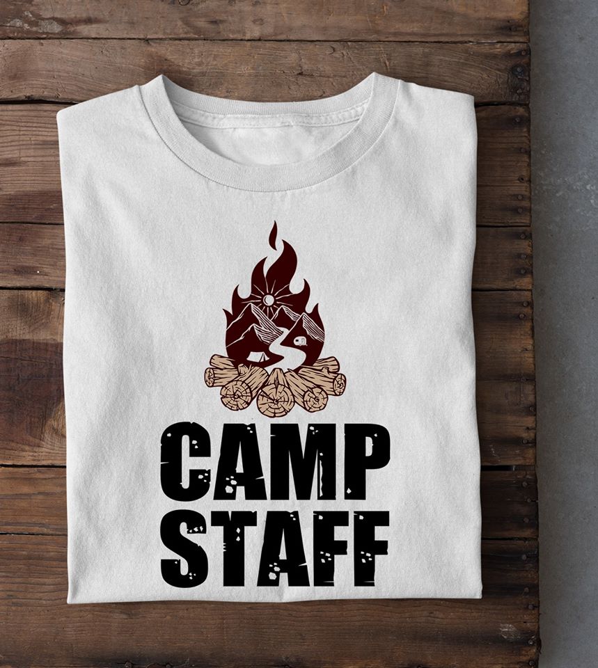 Mountain Firewood Camp Staff Standard Men T-shirt