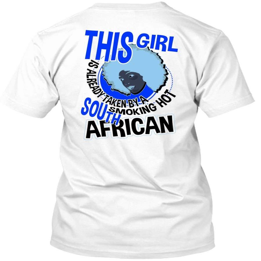 Smoking Hot South African T Shirt, I Love Lady T Shirt