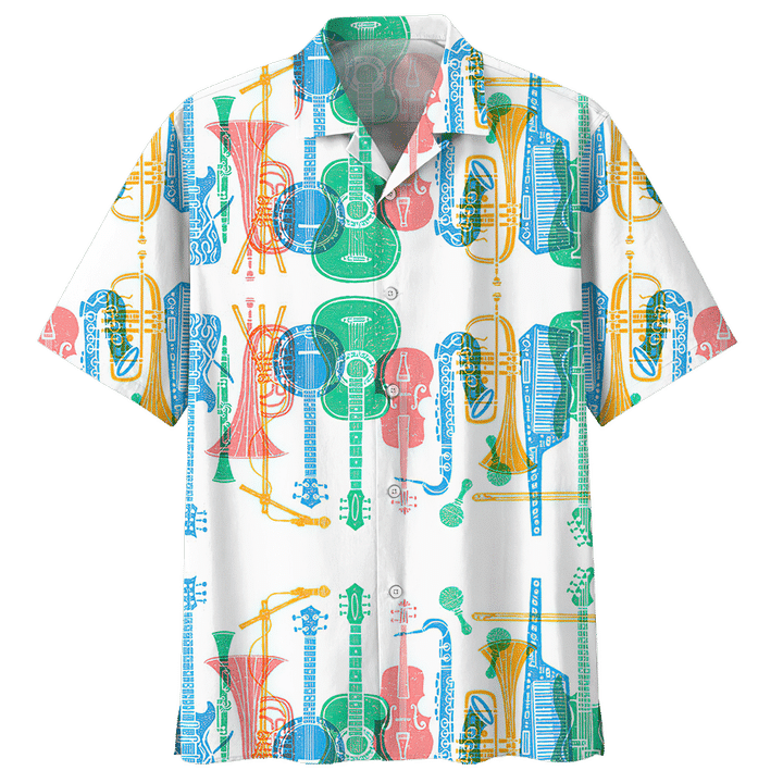 Guitar Hawaii Shirt 28 Ha31067