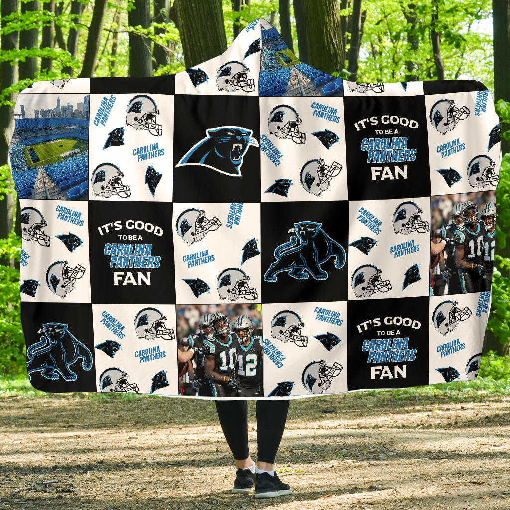 Its Good To Be A Carolina Panthers Fan Gift For Fan 3D Full Printing Hooded Blanket 7842