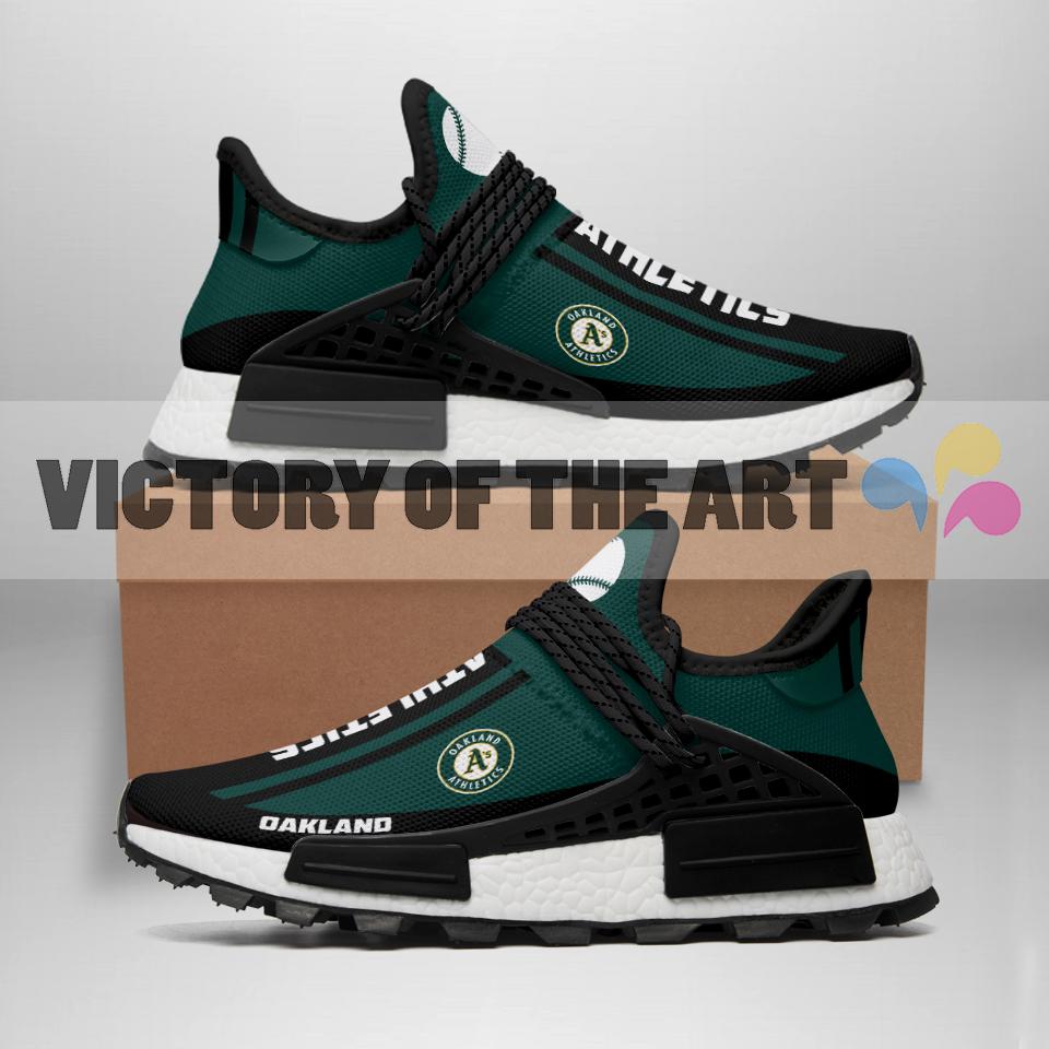 Fashion Unique Oakland Athletics Human Race Shoes