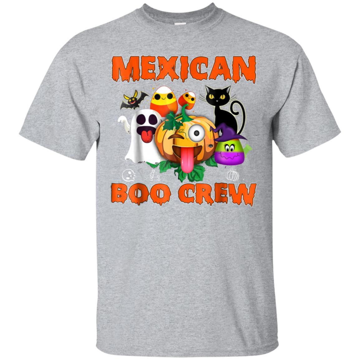 Black Cat Pumpkin Candy Ghost Shirt Mexican BOO Crew