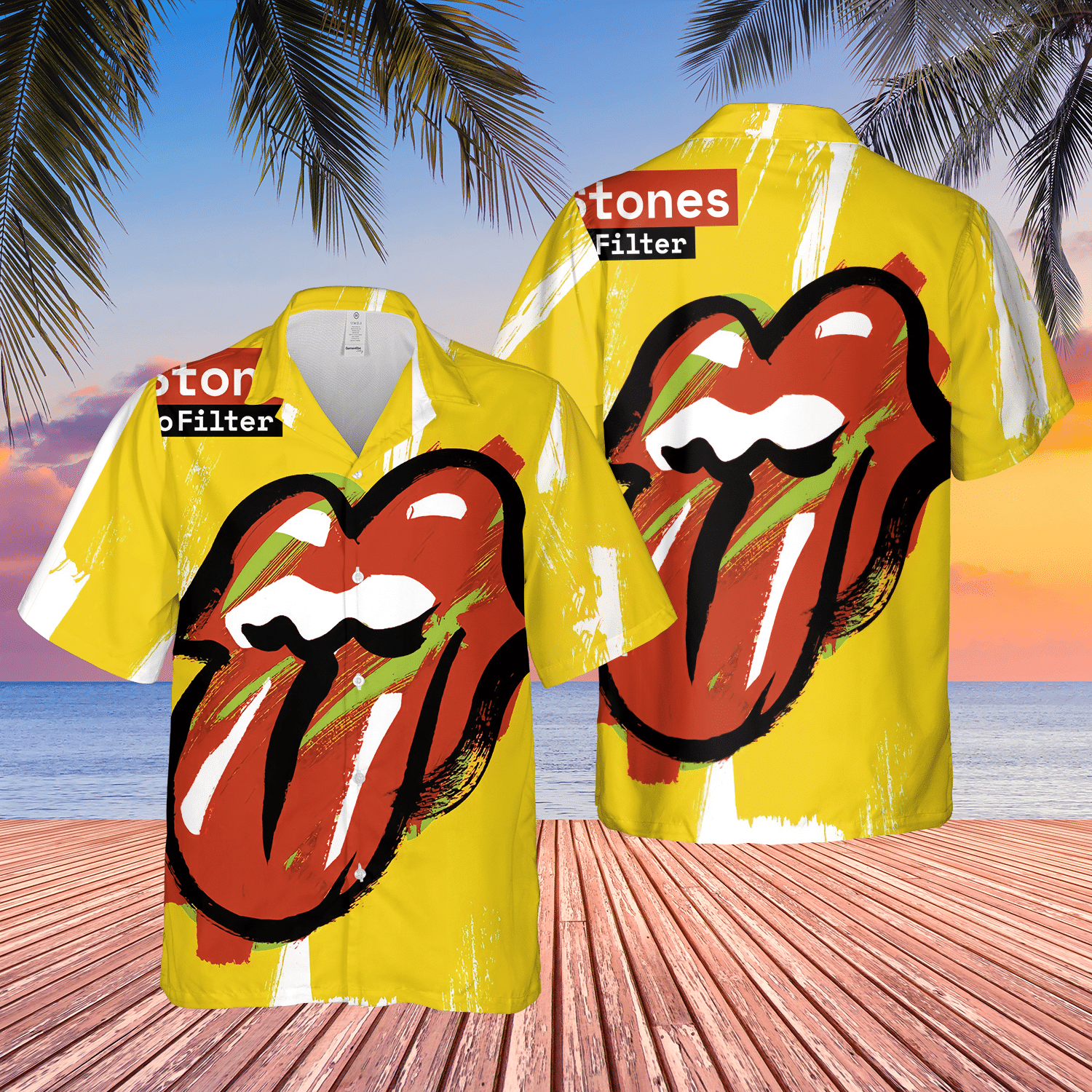 The Rolling Stones No Filter Hawaii Shirt Ha89266