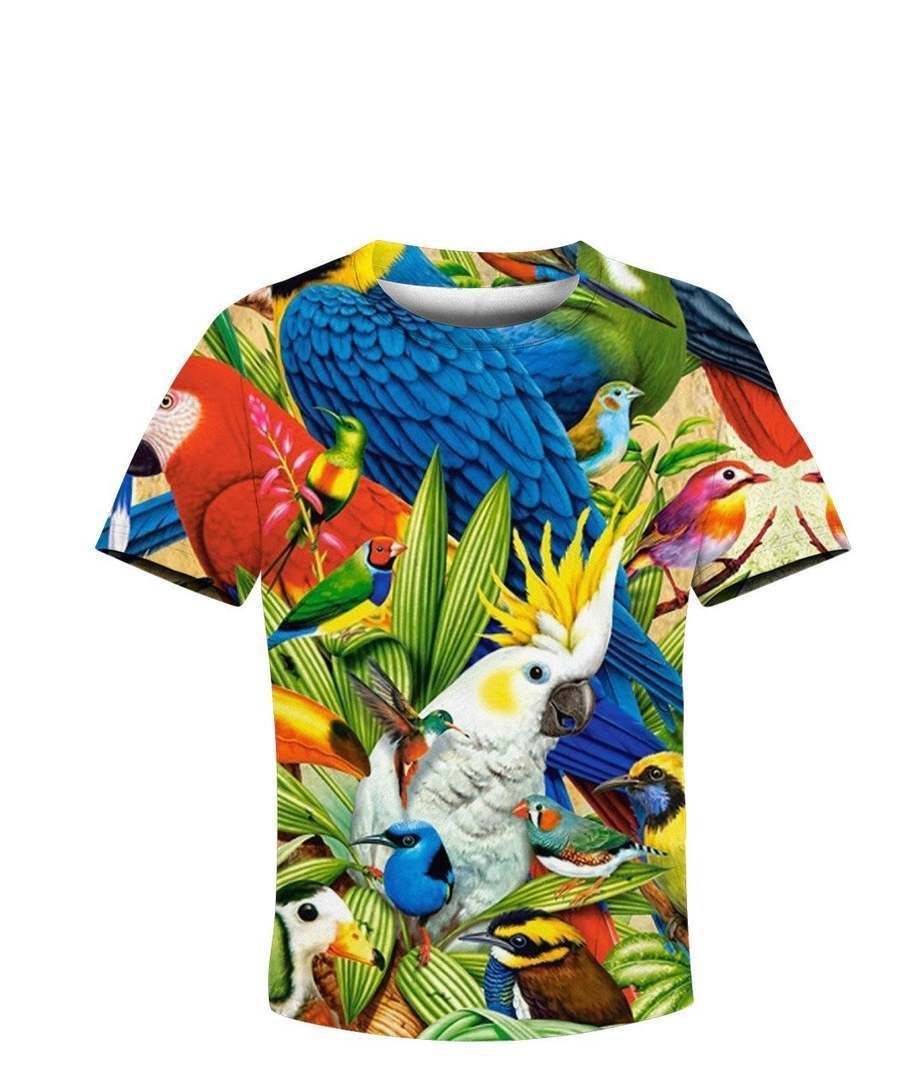 Parrots 3D Tee, Hoodie, Zip up, Sweatshirt #25