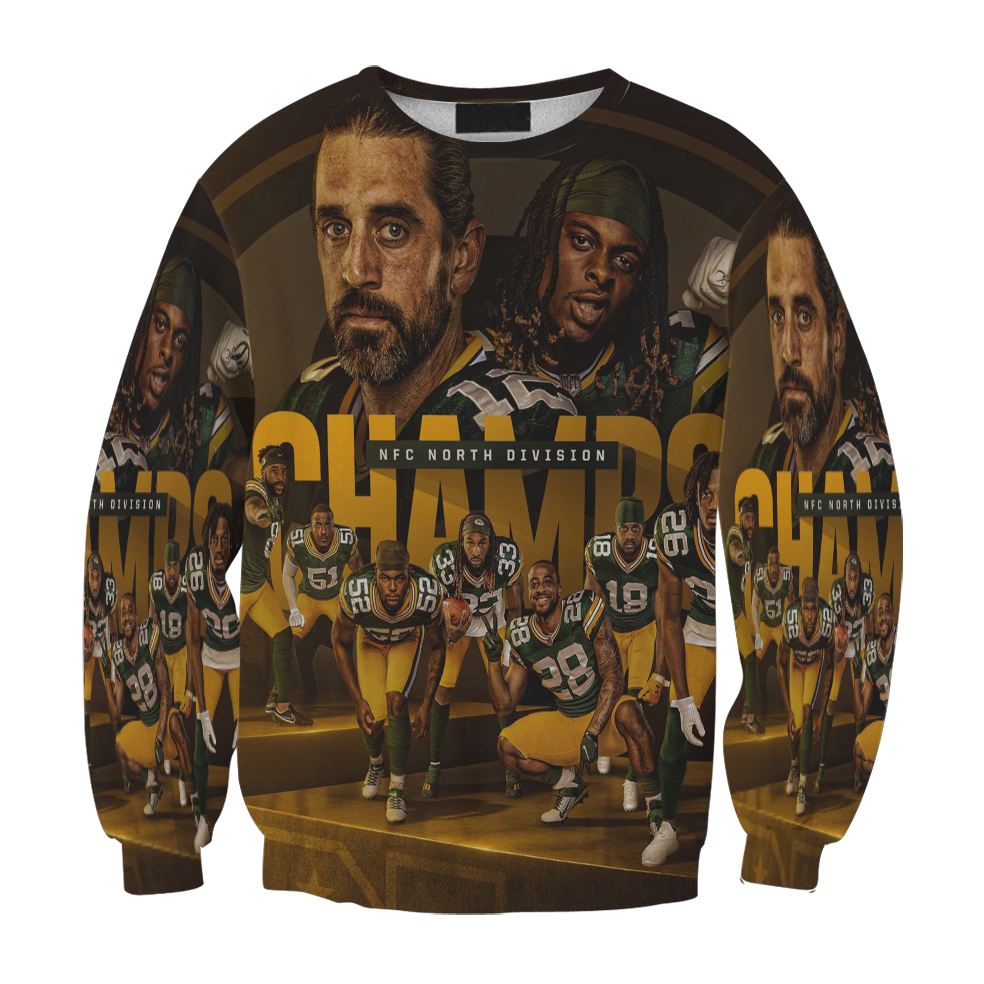 Green Bay Packers Player Team V7 Gift For Fan 3D Full Printing Sweatshirt