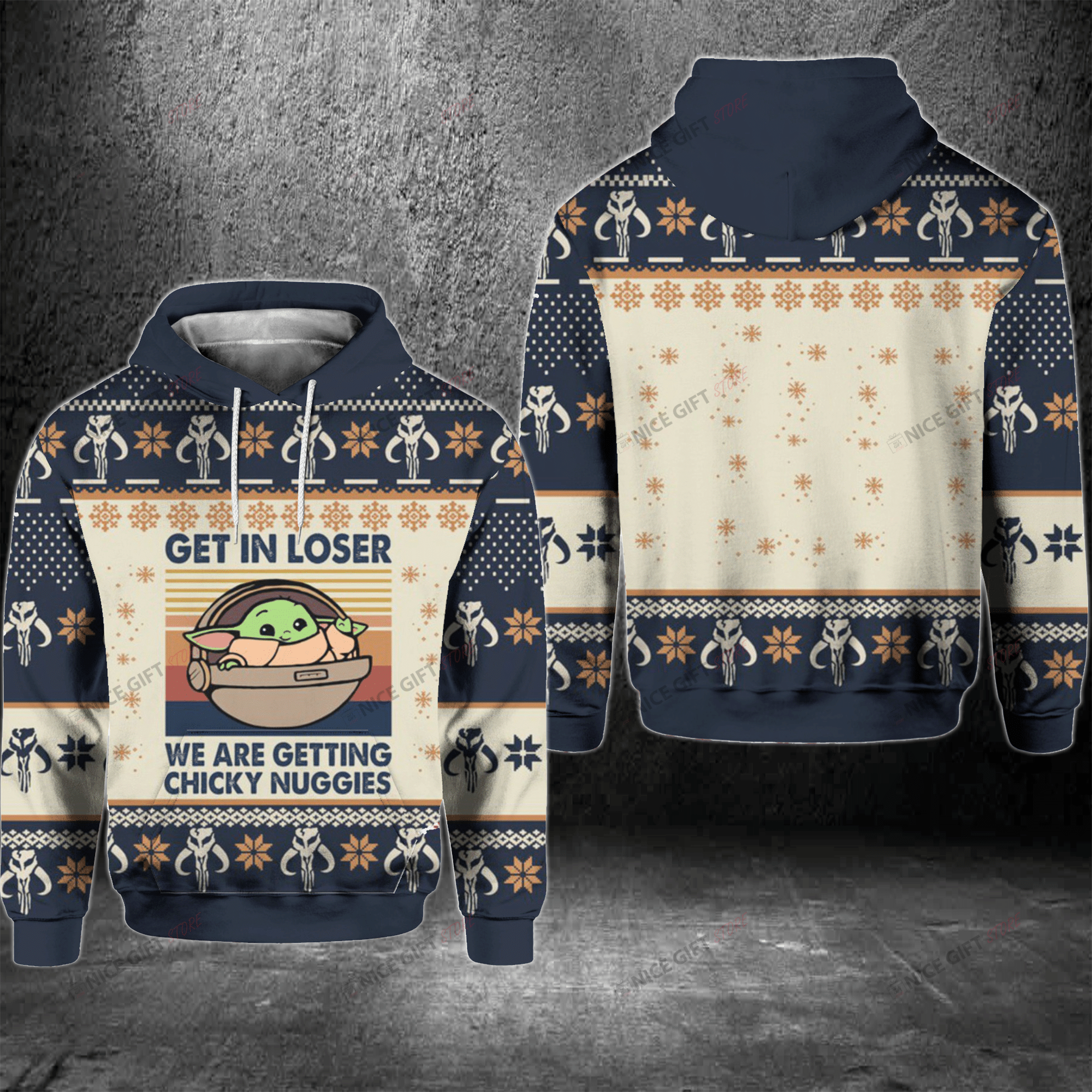 Get In Loser We Are Getting Chicky Nuggies Hoodie 3D 3Ho-J4C1