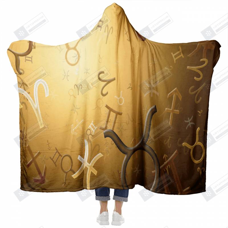 Zodiac The Moment Hooded Blanket