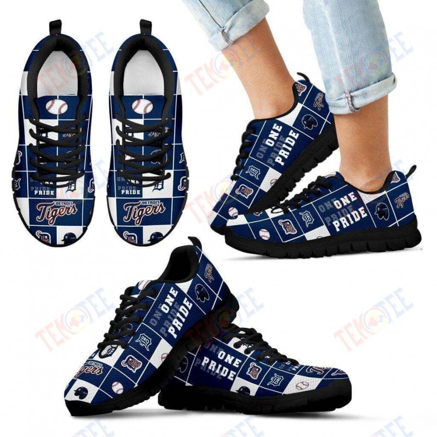 Mens Womens Detroit Tigers Sneakers Pride Flag Sneaker Running Shoes For Men Women TDT707