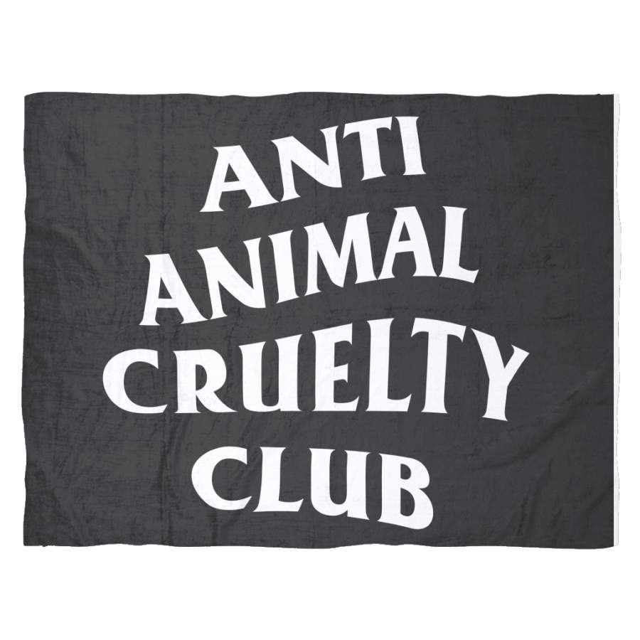 ACCESSORY | ANTI ANIMAL CRUELTY CLUB | FLEECE BLANKET