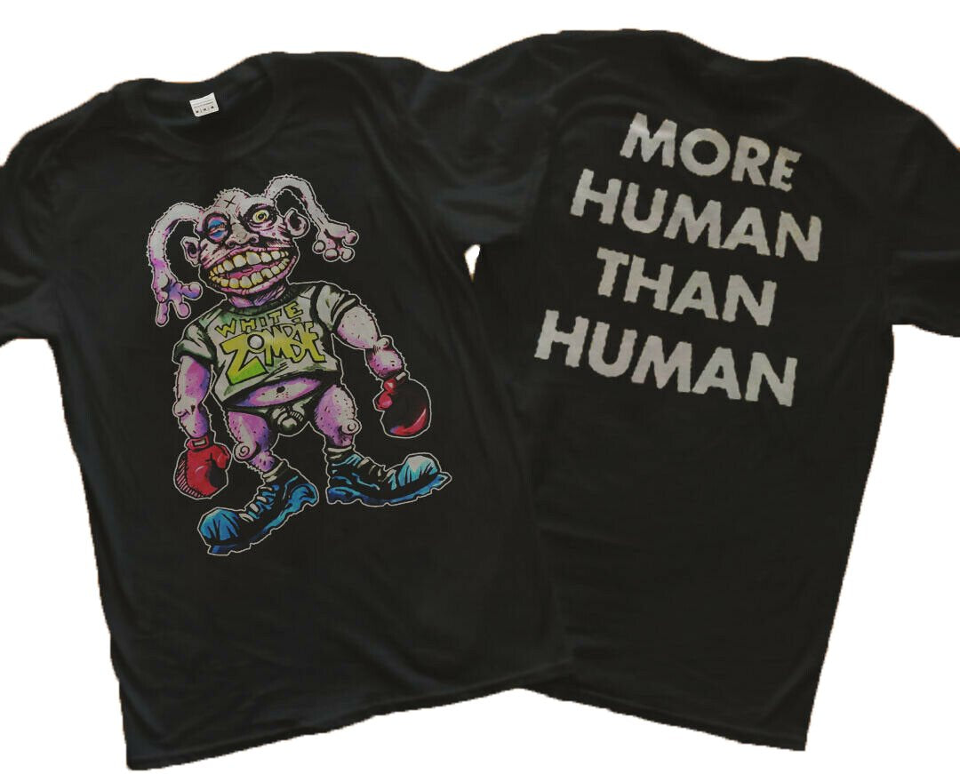 Vtg Rare White Zombie 90S More Human Than Human Tour T-Shirt