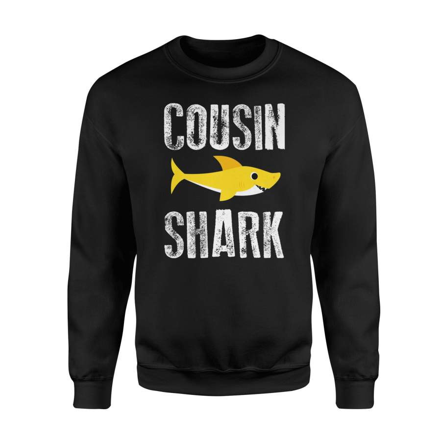 Cousin Shark Future Relative Funny Family Novelty Sweatshirt