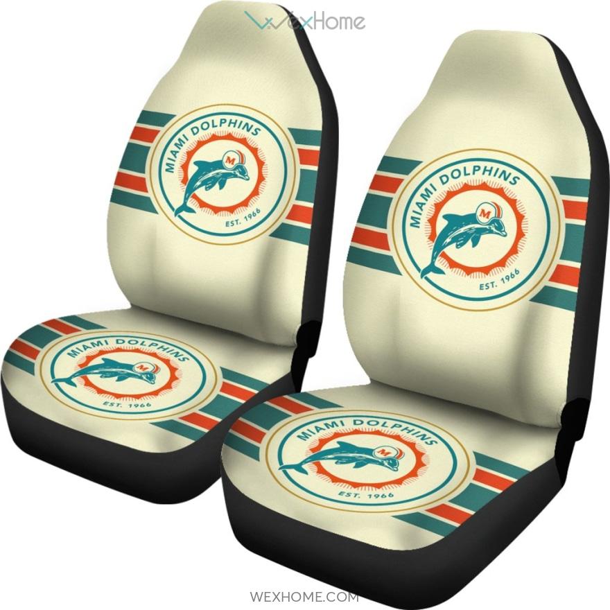 Miami Dolphins Football Car Seat Covers Miami Dolphins Est 1966