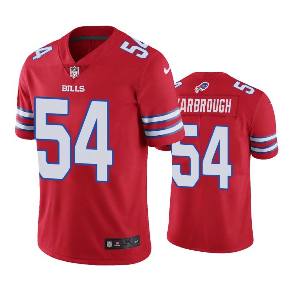 Buffalo Bills Eddie Yarbrough Red Nike Color Rush Limited Jersey