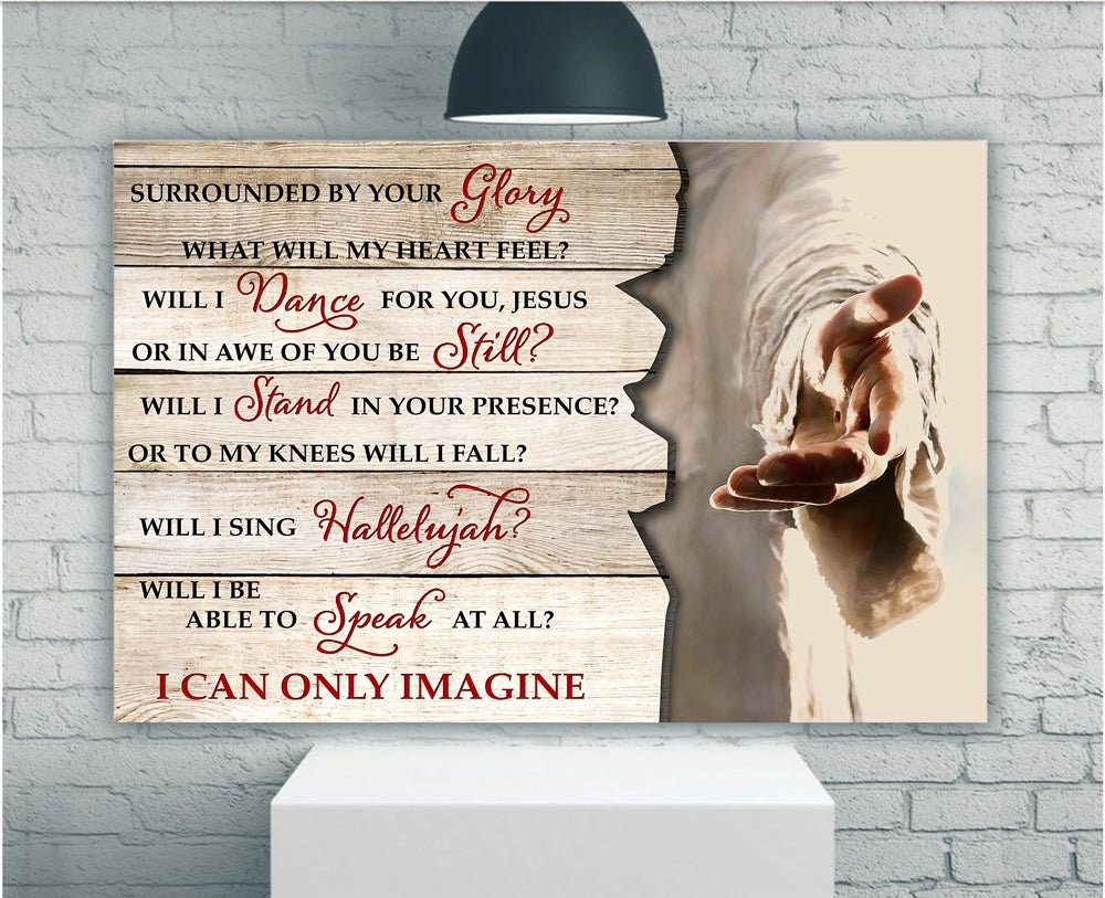 & Canvas | Jesus Christ Canvas, Christian Wall Art, Jesus Take My Hands Canvas , God Wall Art Wall Art Decor, Home Decor