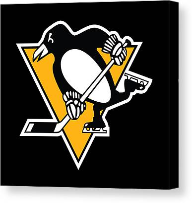 Pittsburgh Penguins Nur Herlia Canvas Print