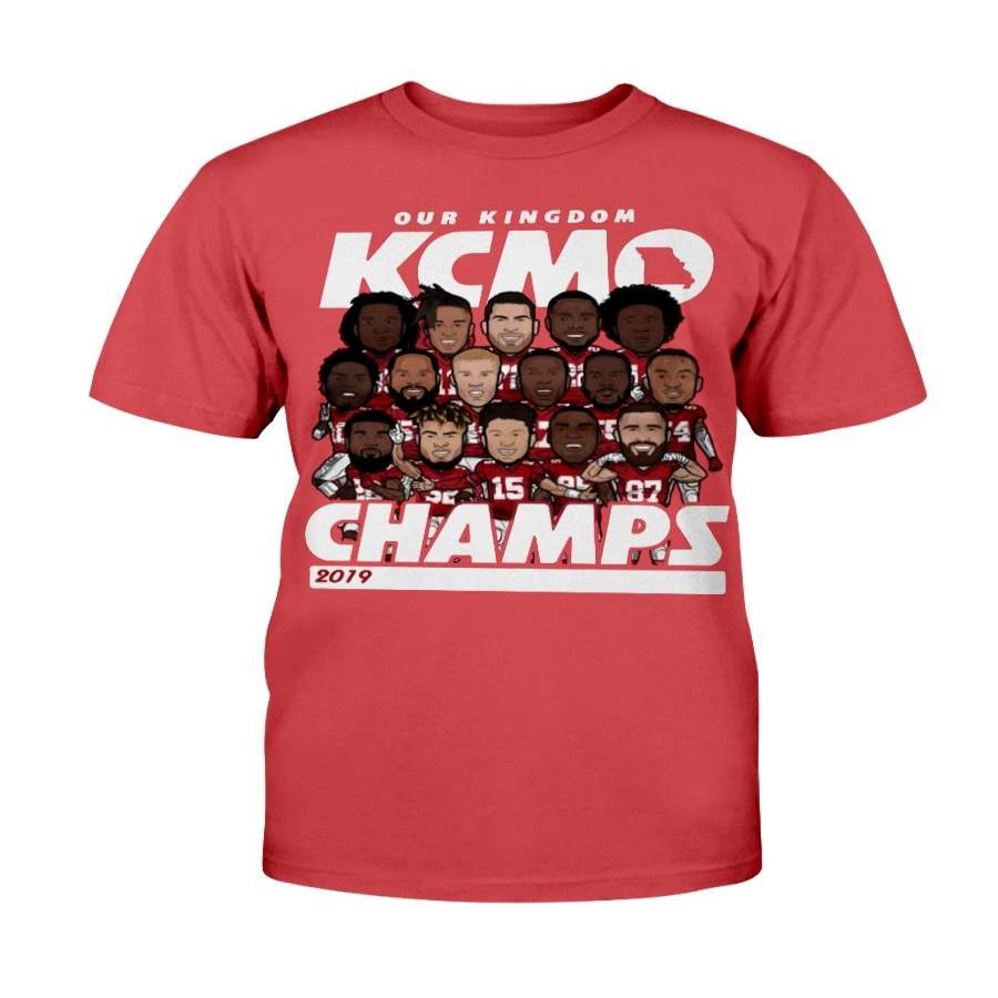 Kansas City Football 2019 Champs Shirt