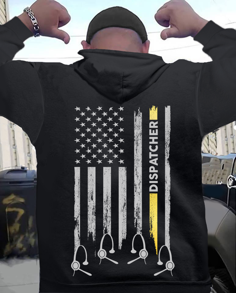 American Flag Dispatcher Standard Hoodie