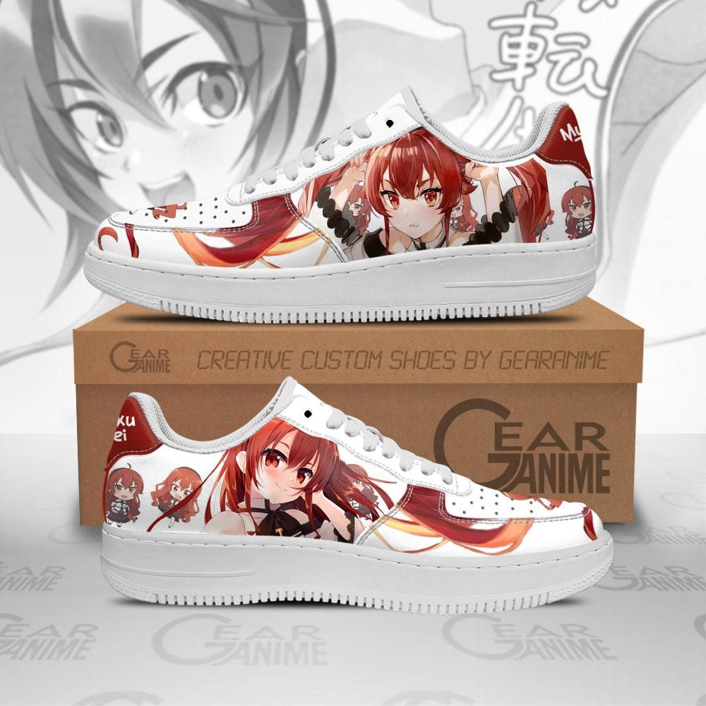 Mushoku Tensei Eris Boreas Greyrat Air Force Shoes Sneakers Custom Anime